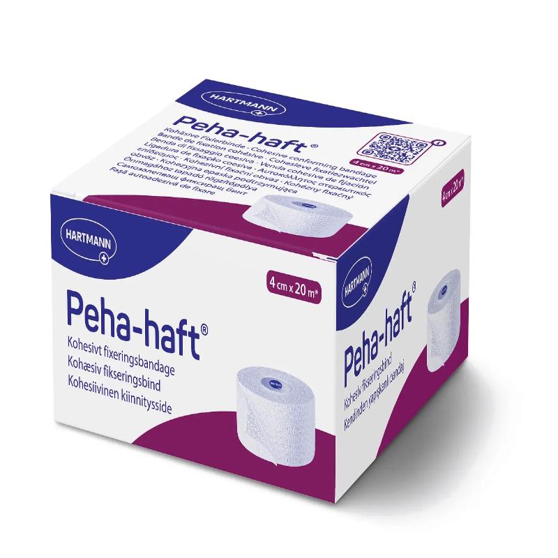 Бинт когезивний фіксуючий Peha-haft® 4см х 20м 1шт